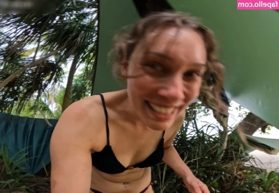 Sabrina Outdoor [ sabrina-outdoor ] - I wanna see your handprint all over my ass 🍑👋