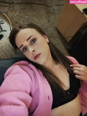 ladyboylane - Should I shake it on your face or your cock babe