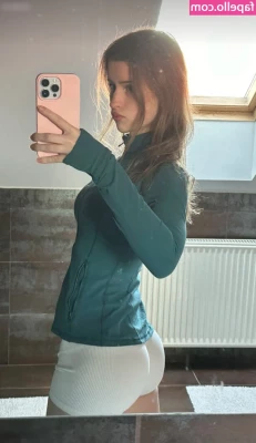 Mira Szalma [ mira-szalma-1 ] - Out doing a little shopping would you carry my groceries home if I