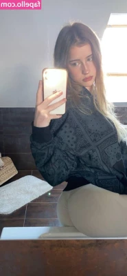 Mira Szalma [ mira-szalma-1 ] - Some overalls  tits  and a little self foot worship