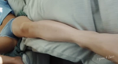 gianna - Insanely sexy big calf muscles flexing barefoot from a variety of