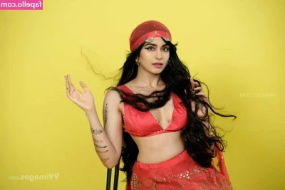 Adah Sharma [ adah-sharma ] - Taking pics in the kitchen showing off my new sheer panty! 😜