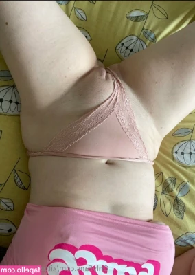 LittleKittenCutie - Just doing some decorating in a gstring. Climbing up and down a