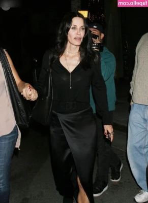 Courteney Cox [ courteney-cox ] - I went to confession and Harley Quinn ended up banging my butthole.