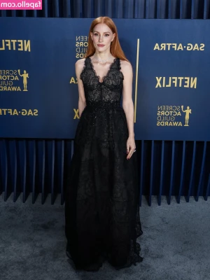 Jessica Chastain [ jessica-chastain ] - The face of someone who feels pretty today