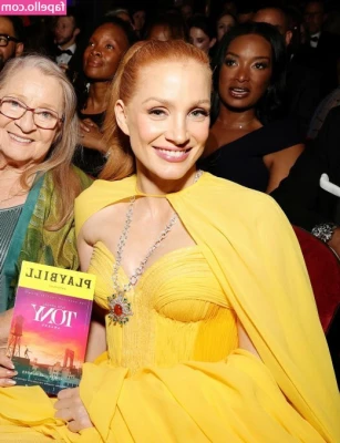 Jessica Chastain [ jessica-chastain ] - New color  tempting teal   could you resist