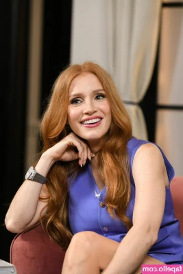 Jessica Chastain [ jessica-chastain ] - Love getting my hair colored and styled  You like wavy curls