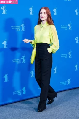 Jessica Chastain [ jessica-chastain ] - would you guys like to see some of my own lewd art on here on top of