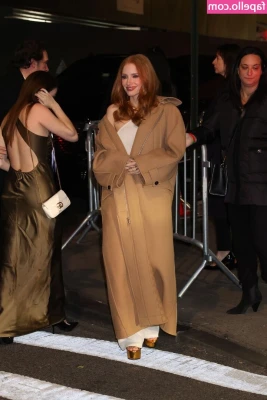 Jessica Chastain [ jessica-chastain ] - I loooove watching Daddy and our friend Adomis work together