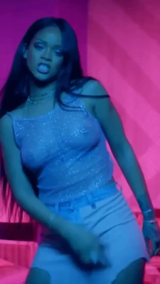  [ rihanna ] - I need a huge cock to slide in my wet pussy