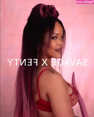 Rihanna - From a front angle   revenge head is the best especially when you re