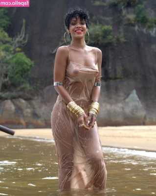 Rihanna - I read this week that looking at water has a therapeutic effect on