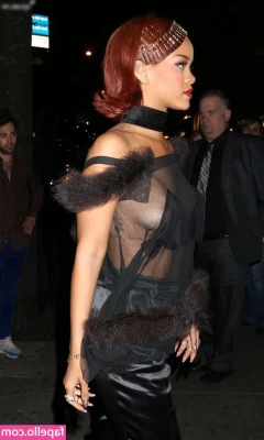 Rihanna - Looking Sinful In Red   New Pic Deal Every Tuesday part 1