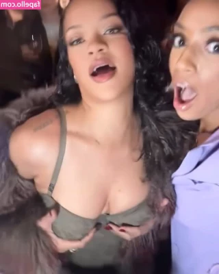Rihanna - Which lips made your dick jump more