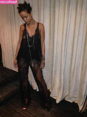 Rihanna - Can I wrap these mommy milkers around your beautiful cock?