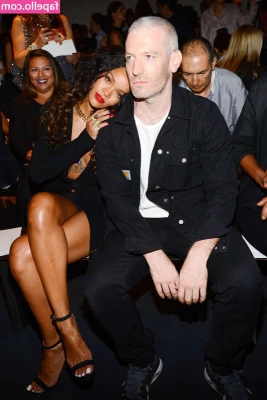 Rihanna - Sneak peak of what s underneath the Super bowl attire tonight  I will