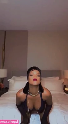 Rihanna - I always need to be careful when I’m bouncing these things, I might