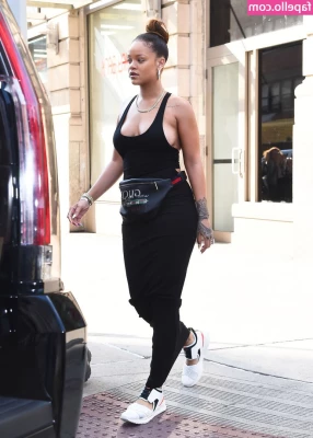 Rihanna - After work bliss  socks  feet  shoes part 1