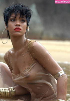 Rihanna - Even though we are gay  We love taking turns cunning in this