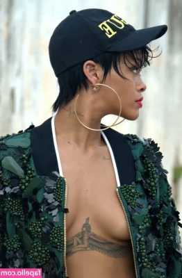 Rihanna - Getting ready for work... Not sure what Tea to have.
