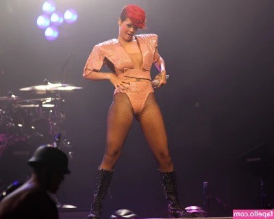 Rihanna - Locktober Day 20 lingerie in the dungeon