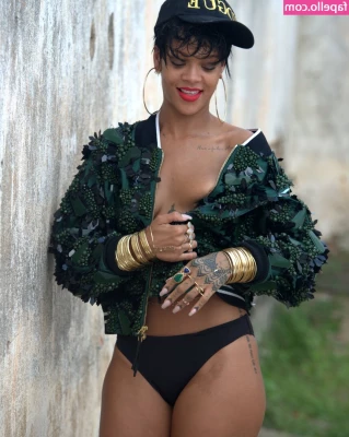 Rihanna - After yearsss of flirting and sexting  Conrad and I finally got our