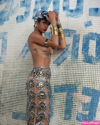 Rihanna - I needed something in my ass to remind me that Sir owns this hole too