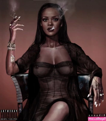 Rihanna - Tell me monsieur, how do you like your pillows fluffed 🤭