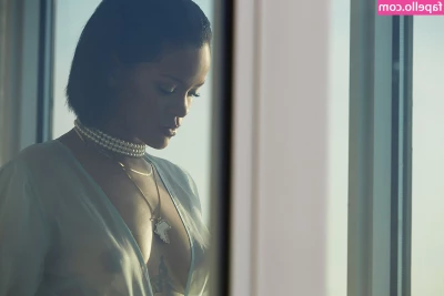 Rihanna - I need someone to cum count these wrinkles on my big size 11’s with