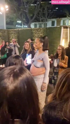 Rihanna - The genuine relief when a nudist gets home and knows he does not have