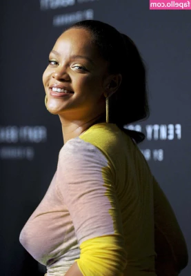 Rihanna - just a silly girl w  big titties   who wants to play with them