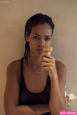 Rihanna - All you have to do is pull on these cute little panties
