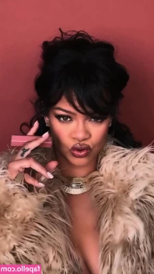 Rihanna - Was today at work and leaked trough paper that was in boxers… damn