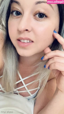 laylalynn798 - A man needs more than tits to get by the week  right  Hope you like