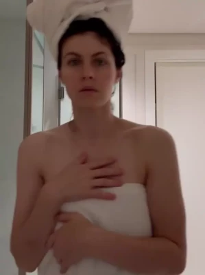 Alexandra Daddario [ alexandra-daddario ] - Get back to work you filthy little boy so Mumma can study