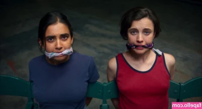 Margaret Qualley [ margaret-qualley-1 ] - before cam boob play part 1