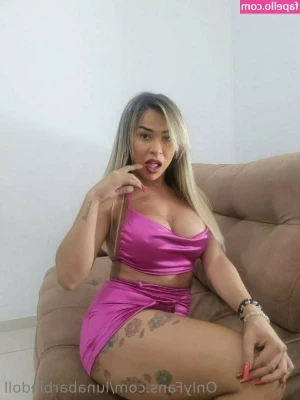 lunabarbiedoll - Get behind your naughty gurl fuck her ass, and pull my hair it turns