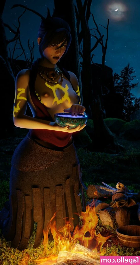 Dragon Age [ dragon-age ] - Me playing in the snow in a pink bikini. Wanna cum warm me up? Then