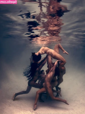 Underwater - I’m not wearing panty today lol