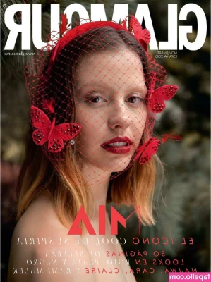 Mia Goth [ mia-goth ] - A captured pose  sharpen your   pencil
