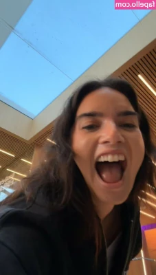 Natalie Mariduena [ natalie-mariduena ] - It’s a boring snow day today and I’m not leaving my house. 