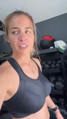 Gemma Atkinson [ gemma-atkinson ] - [1/2] Tfw your shirt gets wet and turns transparent... how