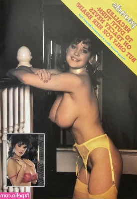1980'S & Early 90'S Page 3 Girls [ 1980-s-early-90-s-page-3-girls ] - Pretend I’m defending you from a hoard of ninjas!