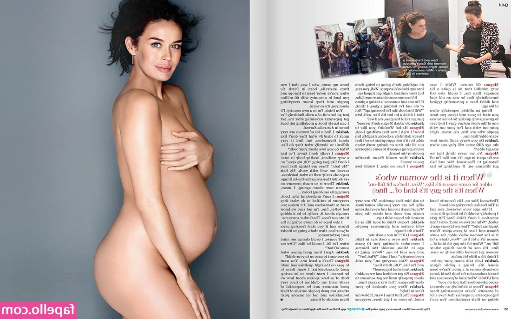 Megan Gale [ megan-gale ] - I’m selling sets of pics to collect funds for my good cause.  