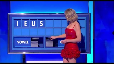 Rachel Riley [ rachel-riley ] - Come on now,  you know better than to stare at what you can’t