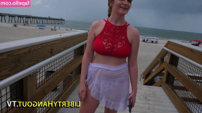 Kaitlin Bennett [ kaitlin-bennett ] - My balls get squished