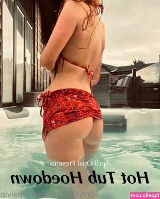 aprilopalvip - Nightcap on the balcony