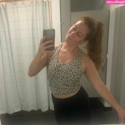 Chrissie Mayr [ chrissie-mayr ] - I didn't have a Valentine to get me off yesterday, so now he's sad