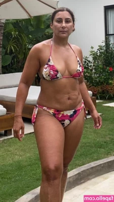 Saira Khan [ saira-khan ] - Just one tiny piece of cloth left...