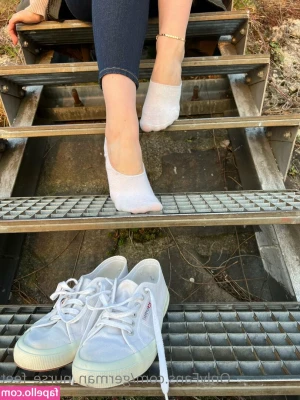 german_nurse_feet [ german-nurse-feet ] - Push my panties aside and slide in from behind ❤